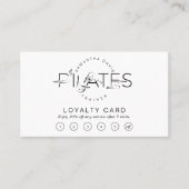 Carte De Fidélité Pilates Pots dans Pilates Word (Devant)