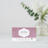 Carte de fidélité PINK PARTIES SCINTILLANT Salon (Debout devant)