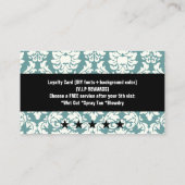 Carte de fidélité PixDezines/damas versailles (Dos)