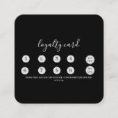 Carte de Fidélité Plate 3,5" x 2,0" (Devant)