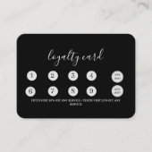 Carte de Fidélité Plate 3,5" x 2,0" (Devant)