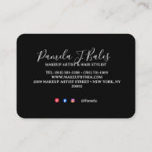 Carte de Fidélité Plate 3,5" x 2,0" (Dos)