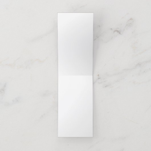 Carte de fidélité pliée (Intérieur déplié)