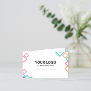 Carte de fidélité pliée