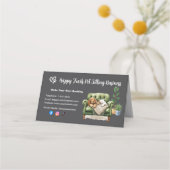 Carte de fidélité pliée (Dos)