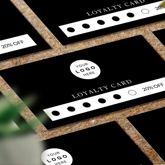 Carte De Fidélité Pointe professionnelle de l'entreprise