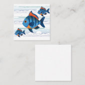 Carte De Fidélité Poisson (Devant / Derrière)