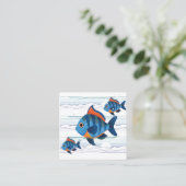 Carte De Fidélité Poisson (Debout devant)