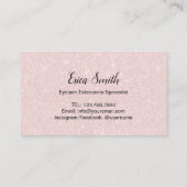 Carte de fidélité | Poitrine de maquillage Artiste (Dos)