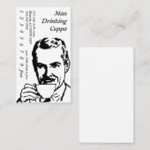 Carte De Fidélité Potable tasse de thé café de matin de schéma (Devant / Derrière)