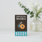 Carte de fidélité pour bagel (Debout devant)