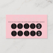 Carte de fidélité pour le remodelage du corps (Devant)