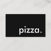 carte de fidélité pour pizza (Devant)