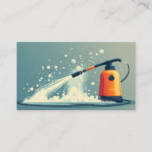 Carte De Fidélité PRESSURE WASHER with qr code (Devant)