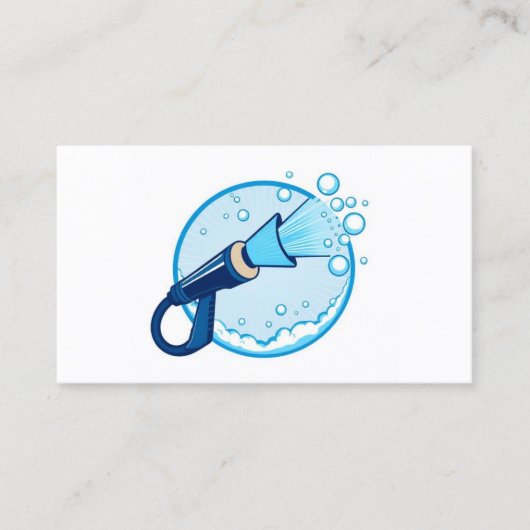 Carte De Fidélité PRESSURE WASHER with qr code (Devant)