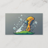 Carte De Fidélité PRESSURE WASHER with qr code (Devant)