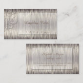 Carte de fidélité professionnelle élégante (Devant / Derrière)