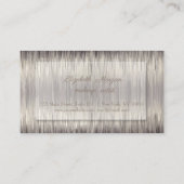 Carte de fidélité professionnelle élégante (Dos)