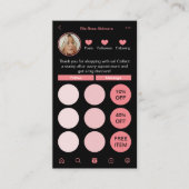 Carte de fidélité professionnelle IG (Devant)