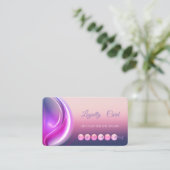 Carte de fidélité professionnelle moderne (Debout devant)