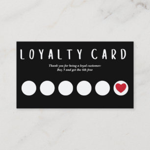 Carte de fidélité professionnelle. Modifier le tex