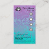 Carte de fidélité professionnelle personnalisable (Devant)