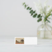 Carte De Fidélité Pug merdique et Kitty (Debout devant)