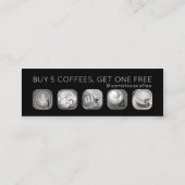 Carte De Fidélité punch au café (Dos)