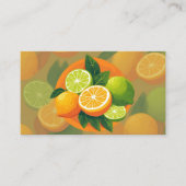 carte de fidélité punch LEMONS LIMES client (Devant)