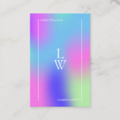 Carte De Fidélité Récompense d'artiste de maquillage professionnel m (Devant)