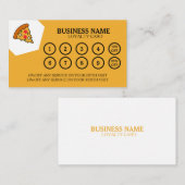 Carte De Fidélité Restaurant Lounge Programme Marketing Client Loyal (Devant / Derrière)