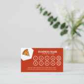 Carte De Fidélité Restaurant Lounge Programme Marketing Client Loyal (Debout devant)