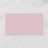 Carte De Fidélité rose (Dos)