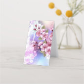 Carte De Fidélité Sakura rose sur la peinture Arrière - plan (Dos)