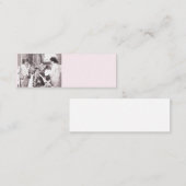 Carte De Fidélité Salon de coiffure rétro (Devant / Derrière)