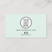 Carte de fidélité Salon de la Parties scintillant  (Dos)