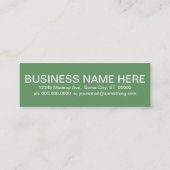 Carte De Fidélité Satisfaction du client SANDWICHES (carrés mod) (Dos)