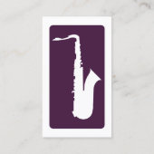 Carte De Fidélité saxophone mod (Dos)