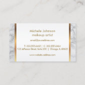 Carte De Fidélité Se sont levées les lèvres de parties scintillantes (Dos)