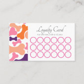 Carte De Fidélité services pour animaux de compagnie pour chiens (Dos)