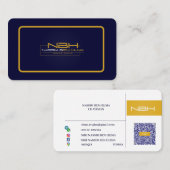 Carte de fidélité simple (Devant / Derrière)