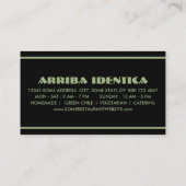 Carte De Fidélité sombrero perro (Dos)