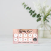 Carte De Fidélité Spa de massage 10 points Loyauté du client (Debout devant)