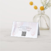 Carte De Fidélité Spa du salon de cristaux violets clairs (Dos)