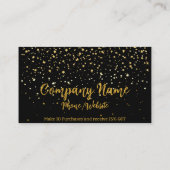 Carte de fidélité Star Fall (Dos)