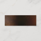 Carte De Fidélité Steampunk Rusty Background (Dos)