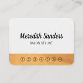 Carte De Fidélité Stripes et Lux Trim / punch card (Devant)