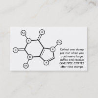 structure moléculaire de la caféine