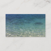 Carte De Fidélité Summer Beach Tanning Salon Loyalty Punch (Dos)