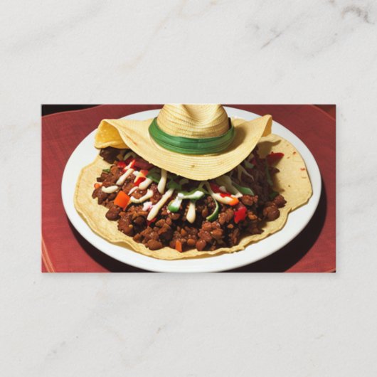 Carte De Fidélité taco ranchito avec code qr (Devant)